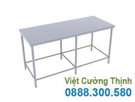Bàn inox công nghiệp, bàn bếp inox nhà hàng