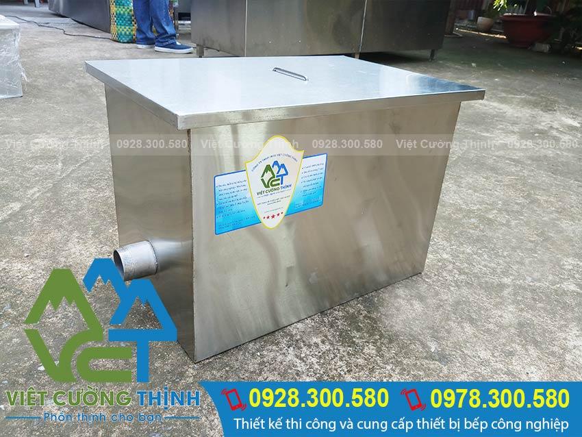 Bể tách mỡ, bẫy mỡ nhà hàng, bẫy mỡ inox