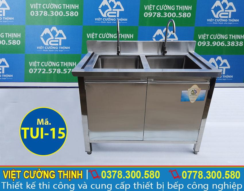 tủ chén inox có bồn rửa tui-15