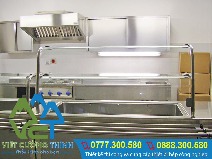 Tủ hâm nóng này được làm từ chất liệu inox 304 nên dễ dàng vệ sinh và lau chùi.