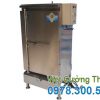 Mẫu tủ hấp bánh bao công nghiệp 10 khay sử dụng điện và gas sản xuất Inox Việt Cường Thịnh.
